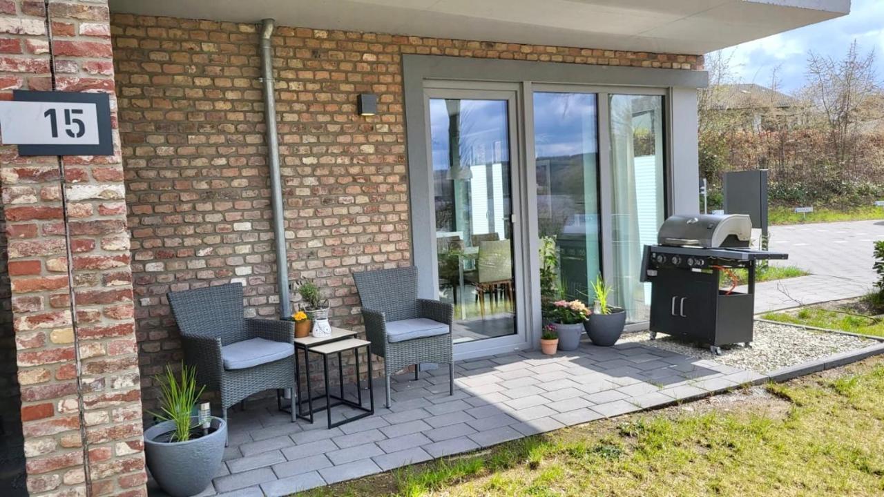 Feriendomizil Moehne Mit Seeblick Und Sauna 莫内西 外观 照片